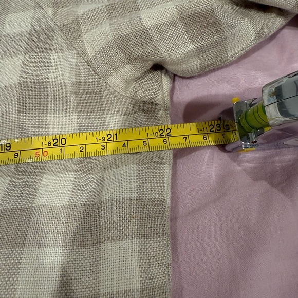 Yves Saint Laurent Tan Checkered Bomber Jacket - Picture 9 of 13